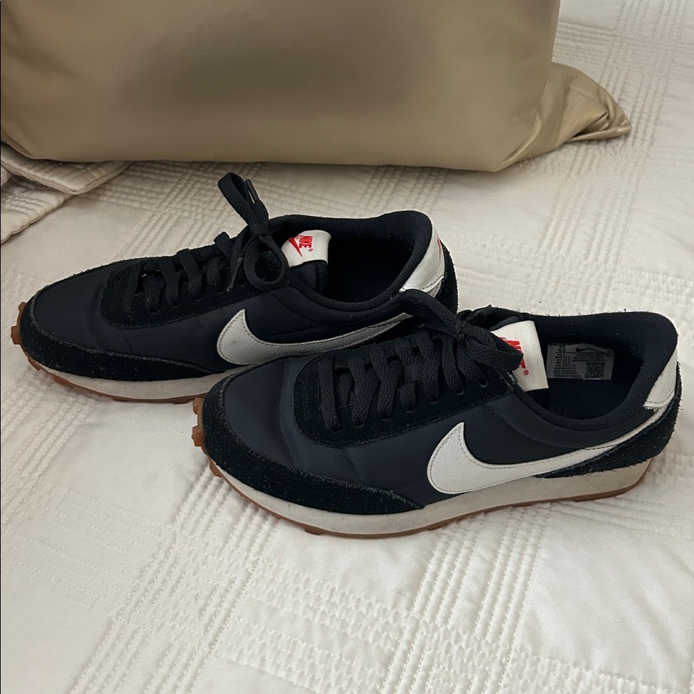 Nike Black and White Retro Sneakers